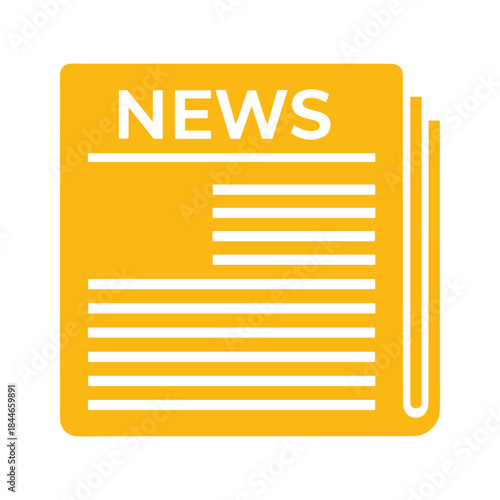 News paper icon representing latest updates and information