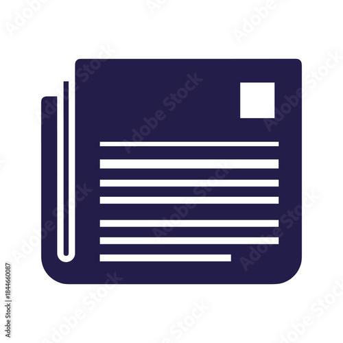Document icon representing file or report