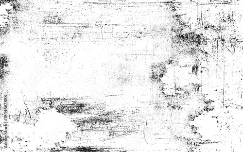 Black grainy texture isolated on white background. cosmic background wall background aquarelle painted spit on wall spray paint surface