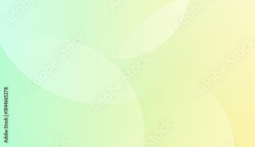 Abstract background with soft green and yellow gradient and smooth curves.