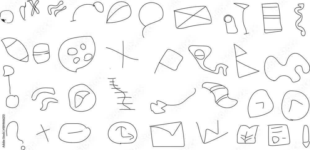 Fototapeta premium Hand draw design on white board