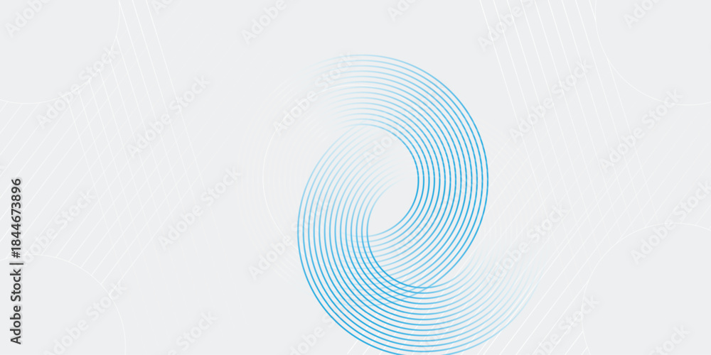 Fototapeta premium Abstract Background. Modern shiny white diagonal rounded lines pattern. abstract gradient line background.