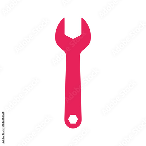 Adjustable spanner tool icon