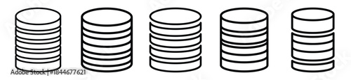 ai data line art icon set. ai and robotics outline icons collection.