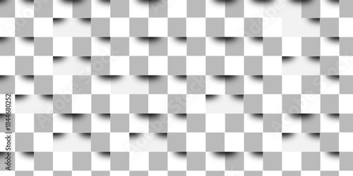 Abstract white 3D geometric shapes on white background. Professional Blank Paper or Cardboard Box Template. Innovative wall art design modern abstract gallery installation. 3d Modern abstract design.