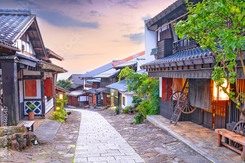 Obraz na plátně Magome, Japan Along the Nakasendo 2471