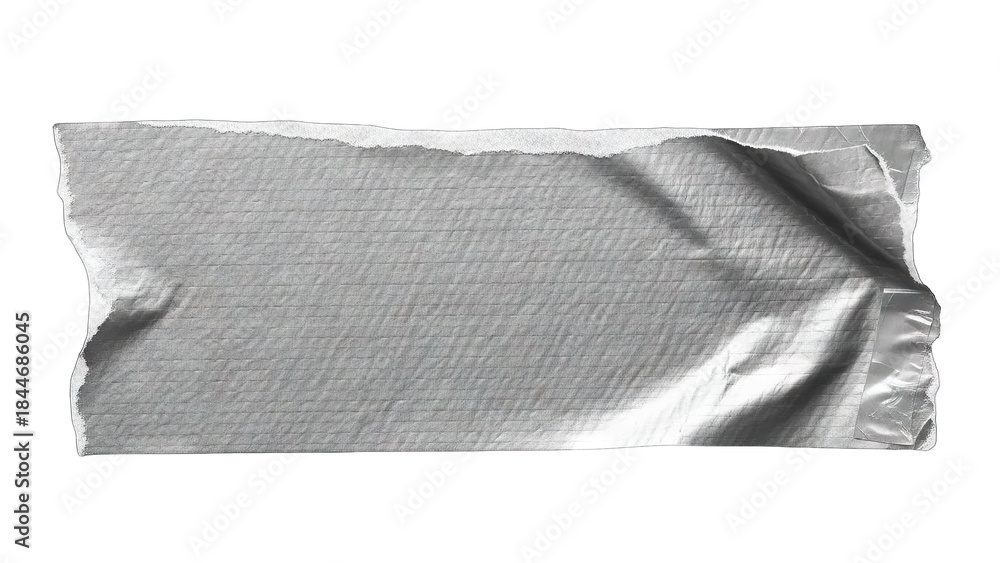 custom made wallpaper toronto digitalA torn piece of silver duct tape with a textured surface.