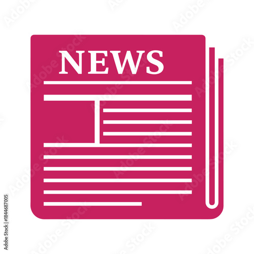 News paper icon representing latest updates and information