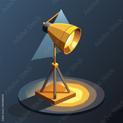 telescope on a pole