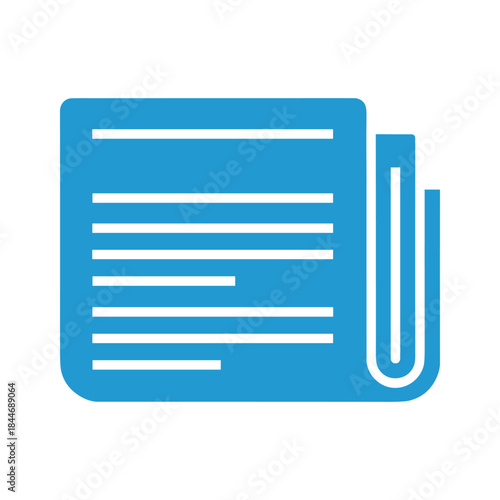Document icon representing file or report
