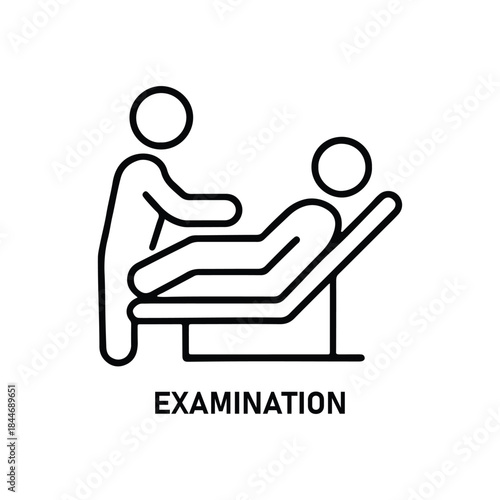 psychologist and patient icon vector illustration isolated sign