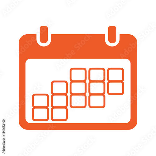 Calendar icon representing scheduling and planning