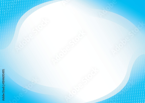 Abstract gradient blue background with geometry shape or soft backdrop wallpaper for flyer banner presentation slide