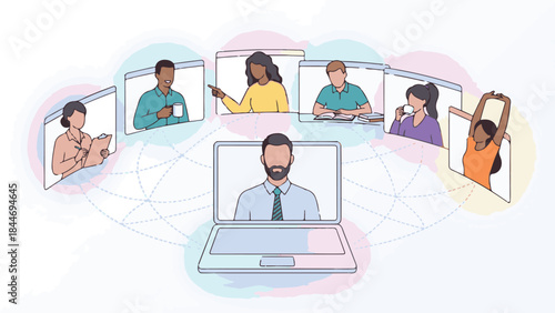 Online Collaboration and Remote Work with Diverse Teams