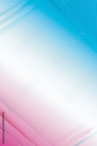 Abstract gradient blue and pink background with geometry shape or soft backdrop wallpaper for flyer banner presentation slide