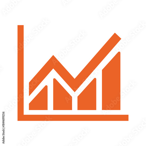 Graph showing increasing trend