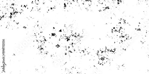 White, black dust overlay distress grungy grain, noise effect paint wall. small particles of debris and dust. crack and scratch dust paint concrete wall. subtle halftone grunge urban texture vector.
