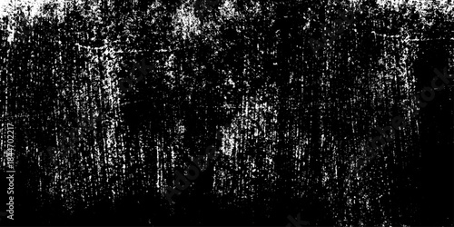 Black, white dust overlay distress grungy grain, noise effect paint wall. small particles of debris and dust. crack and scratch dust paint concrete wall. subtle halftone grunge urban texture vector.