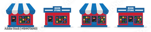 Book store icon, Vector illustration