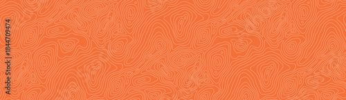 Salmon bg pattern with tuna seamless meat for texture line sushi. Fish product outline with salmon wave structure for repeat package red. Atlantic vector salmon with japanese tuna raw.