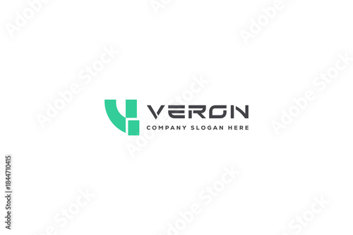 Minimal elegant monogram art logo. Outstanding professional trendy awesome artistic V initial based Alphabet icon logo.