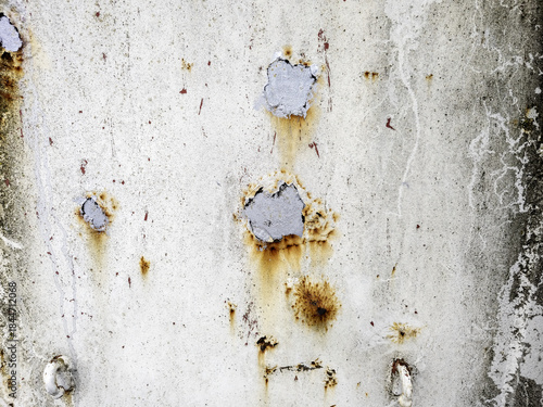 Metal background with rust