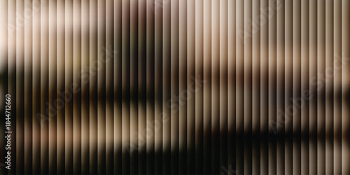 Blurry vertical lines in brown and black