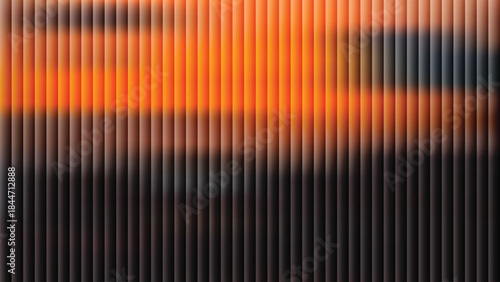 Blurry orange and black abstract background