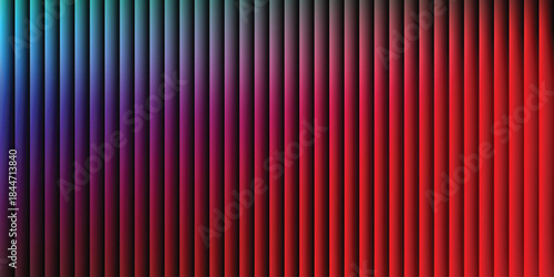 Vibrant gradient stripes blending colors
