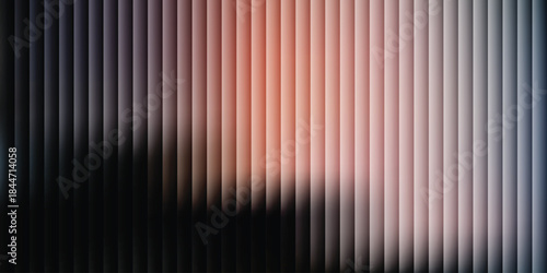 Abstract vertical stripes with gradient effect