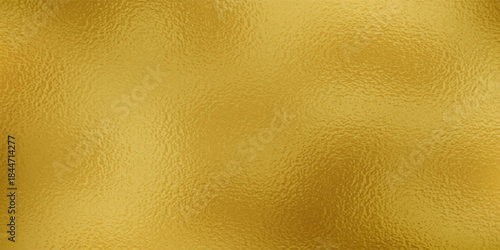 Vector gold foil texture background. Abstract gradient bright and shiny light reflection rough texture surface. Vector illustration for background, backdrop, web, wallpaper, print and design artwork.