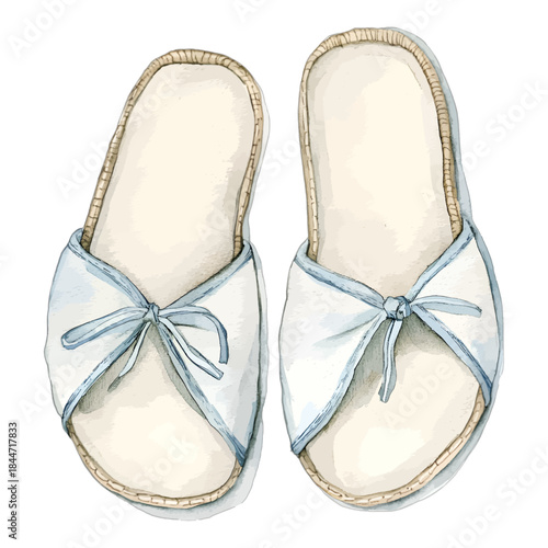 White Canvas Knot Bow Espadrille Sandals Watercolor
