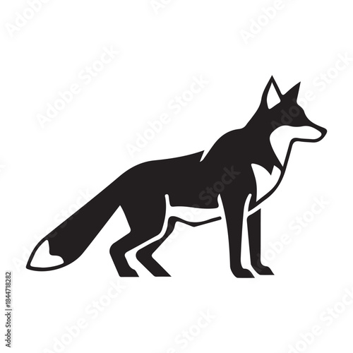 Wolf vector illustration isolated animal design