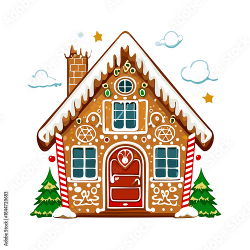 christmas gingerbread house 
