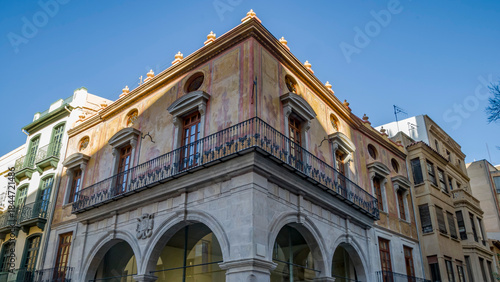 Schilderij op canvas Edificios significativos de Castellón de la Plana