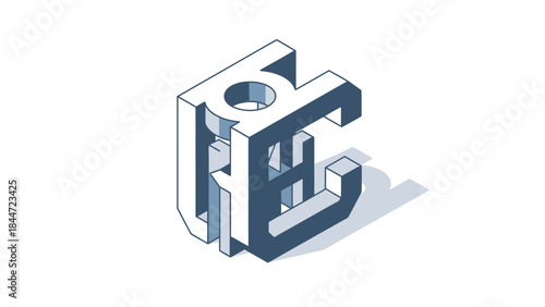 Modern Construction Industry Concept with Building Development Vector