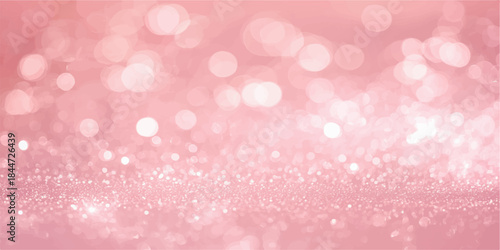 Pink light bokeh holiday background with bright sparkle glitter texture and blurPink light bokeh holiday background with bright sparkle glitter texture and blur