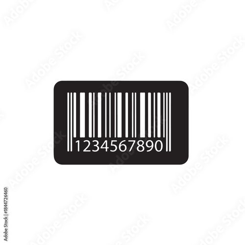 Barcode Scan Icon – Product Code Retail Inventory Vector