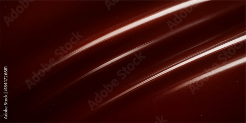 Flowing abstract red silk light background texture with soft glowing waves