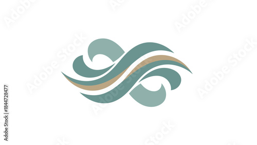 Luxury Spa and Wellness Relaxation Abstract Logo Vector