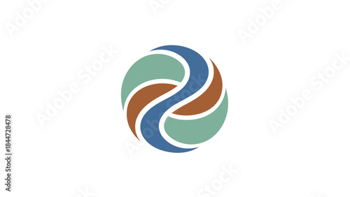 Luxury Spa and Wellness Relaxation Abstract Logo Vector