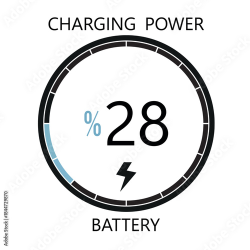 Outdoor EV charging station for electric car. Public power supply for e-car battery charging. Charging point for electric vehicle with cable plug, digital display and keypad