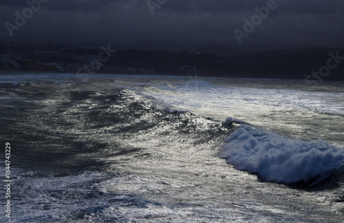 Foto European windstorm Emilia affecting Gran Canaria, Canary Islands