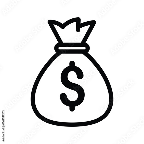 Money bag with dollar sign