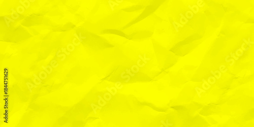 abstract yellow background. yellow paper cardboard texture background. crumpled yellow paper