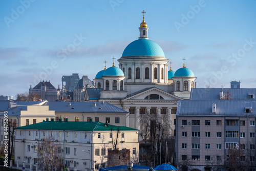 View of the Kazan Cathedral in Kazan.