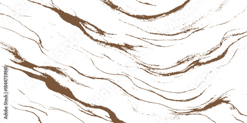 Wood texture background with old brown paint splash pattern, design for nature wall art illustration