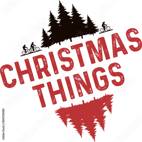 Christmas Things SVG, Funny Stranger Christmas Shirt Design, Retro Holiday Shirt Print SVG, Matching Family Xmas Vibes SVG, Christmas Gift ArT SVG
