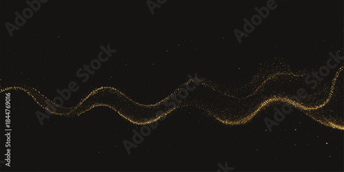 Vector illustration of a brown serpent wild animal reptile pattern in the dark