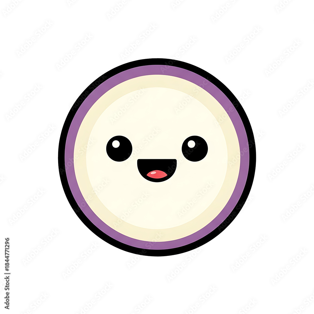 Fototapeta premium Cute Turnip.